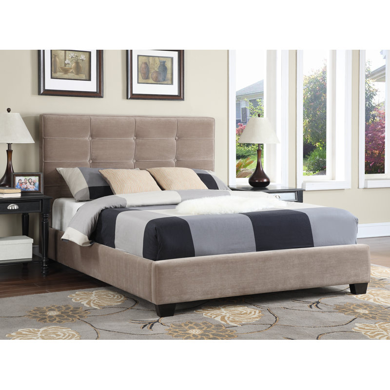 Vidette upholstered sleigh bed discount